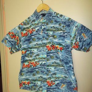 Tommy Hilfiger X-Large short sleeve button down shirt